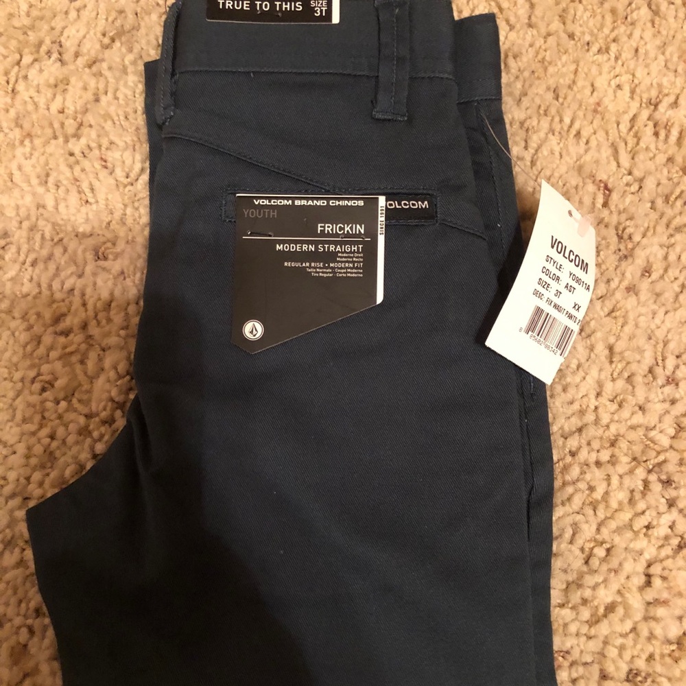 Volcom toddler boys Chinos 3T